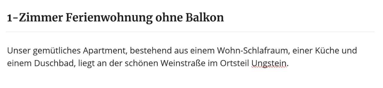 Dehn Affittacamere Bad Dürkheim